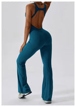 Load image into Gallery viewer, Seamless Contour Studio Jumpsuit Breathable Nylon Knit
