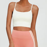 Load image into Gallery viewer, Breathable Seamless Cross Back Sculpt Performance Bra
