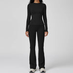 Load image into Gallery viewer, Luxurious Contour 2 Piece Yoga Athleisure Set Nylon
