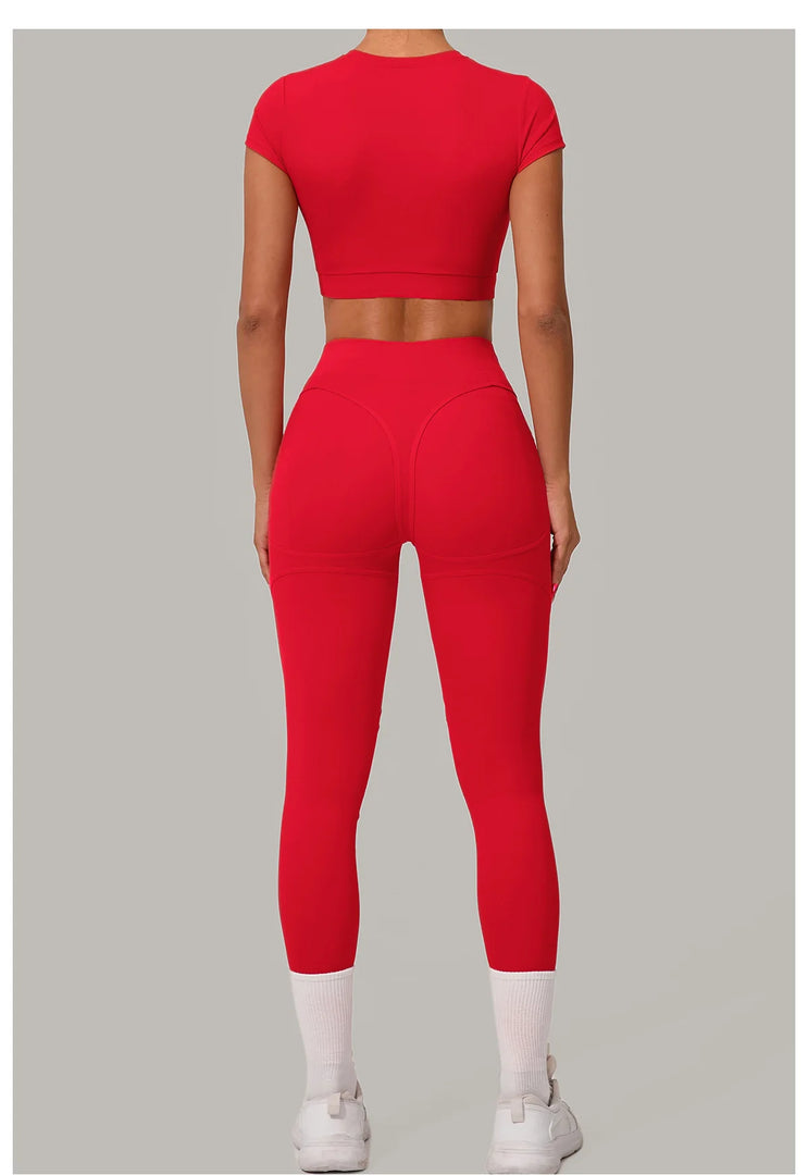 Luxurious Contour Performance Yoga Sculpt Set Silhouette