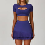 Load image into Gallery viewer, Premium Performance Knit Yoga Set With Contoured Leggings
