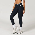 Load image into Gallery viewer, High Waist Sculpt Leggings Breathable Knit Performance Wear
