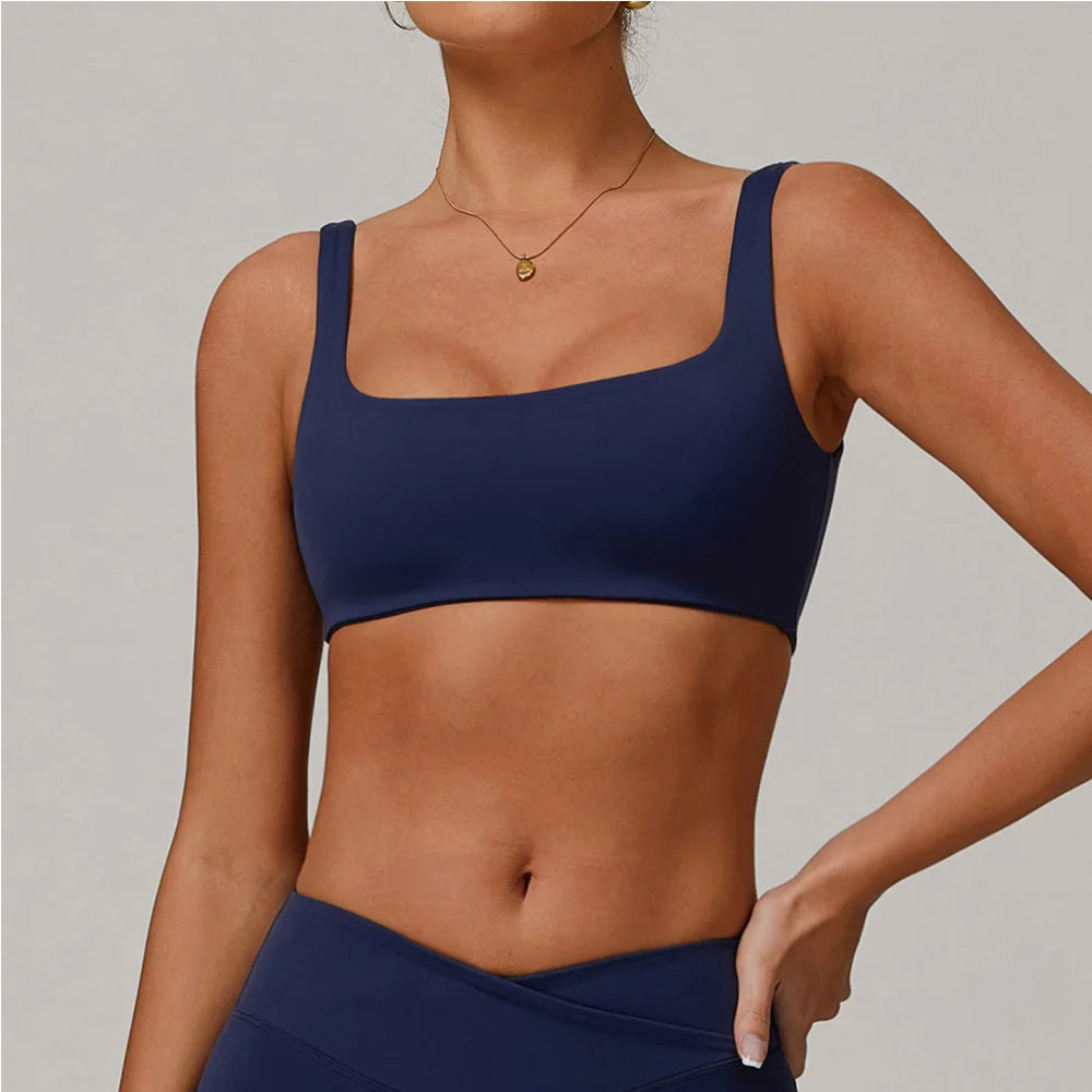 Seamless Contour Performance Sports Bra Nylon Spandex