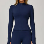 Load image into Gallery viewer, Premium Breathable Long Sleeve Performance Gym Top Nylon
