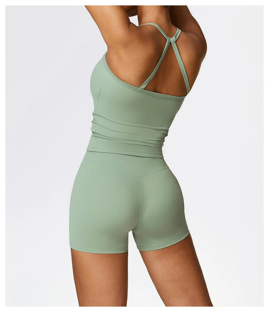 Strappy Breathable Push Up Performance Elite Sports Bra