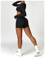 Load image into Gallery viewer, Luxurious Breathable High Waist Contour Yoga Shorts Nylon
