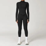 Load image into Gallery viewer, Seamless Performance Yoga Set Contour Luxurious Comfort
