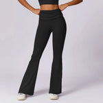 Load image into Gallery viewer, High Waist Flare Leggings for Studio Sophistication
