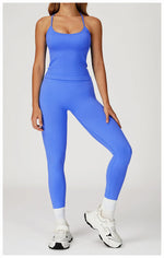 Load image into Gallery viewer, Seamless Contour Two Piece Yoga Set for Performance
