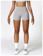 Load image into Gallery viewer, Sculpted Contour Yoga Shorts With Breathable Comfort
