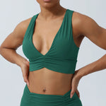 Load image into Gallery viewer, Breathable Cross Strap Contour Padded Luxurious Bra
