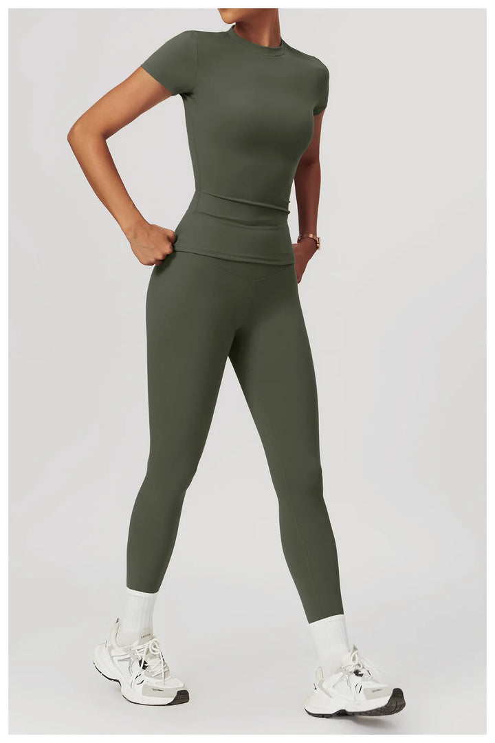 2 Piece Contour Ultraresilient Athleisure Performance Set