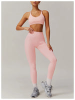 Load image into Gallery viewer, Performance Contoured Zippered Yoga Outfit Long Sleeve

