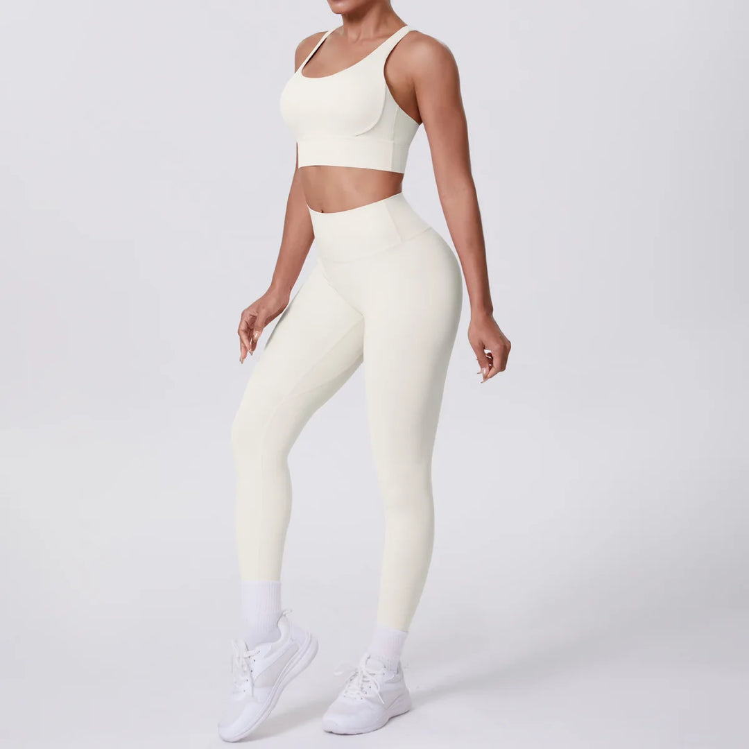 Ultra Luxe Contour Yoga Wear 2 Piece Leggings Nylon