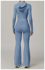 Load image into Gallery viewer, 2 Piece Contoured Performance Athleisure Set Nylon
