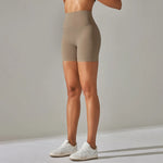 Load image into Gallery viewer, Luxurious High Waist Breathable Yoga Shorts Contour
