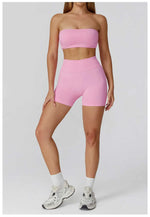 Load image into Gallery viewer, Seamless Premium Athleisure 2 Piece Leggings Set Nylon
