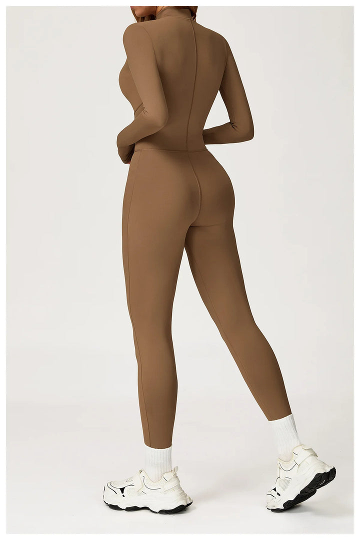 Premium Seamless Sculpted One Piece Yoga Tracksuit
