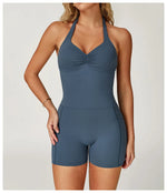 Load image into Gallery viewer, Contoured Seamless Performance Jumpsuit Set Polyester
