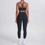 Load image into Gallery viewer, Ultra Luxe Contour Yoga Wear 2 Piece Leggings Nylon
