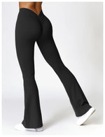 Load image into Gallery viewer, Contoured Flared Leggings With High Waist Silhouette
