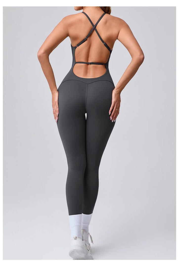 Seamless Contour Jumpsuit for Everyday Performance