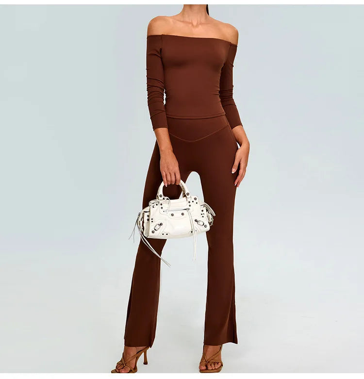 Contoured Performance Tracksuit Set With Long Sleeves