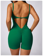 Load image into Gallery viewer, Seamless Contoured Back V Yoga Top for Performance
