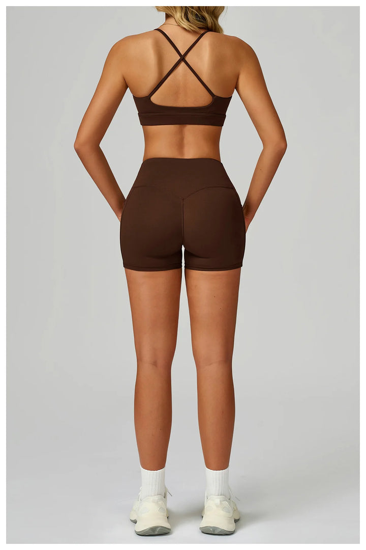 Two Piece Ultra Performance Yoga Luxe Set High Waist Band