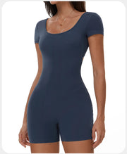 Backless Contour Jumpsuit Breathable Performance Nylon