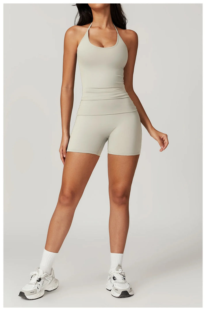 Two Piece Contour Yoga Set With Lux Performance Fabric