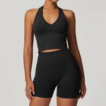 Load image into Gallery viewer, Seamless Contour Performance Fabric Two Piece Yoga Set
