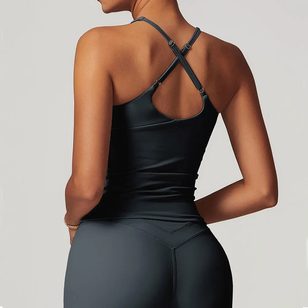 Breathable Contour Performance Sports Bra Nylon Spandex