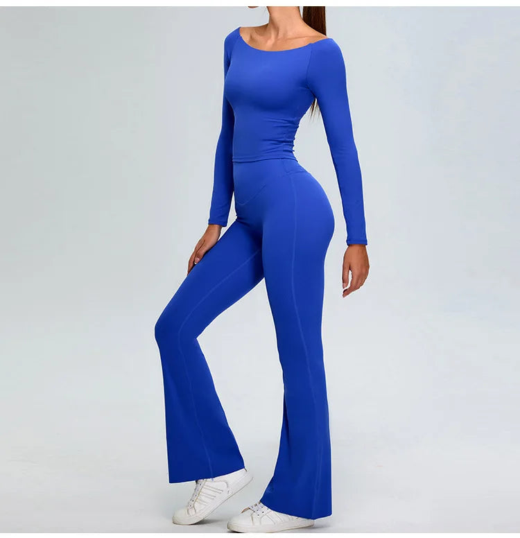 Contoured Performance Tracksuit Set With Long Sleeves