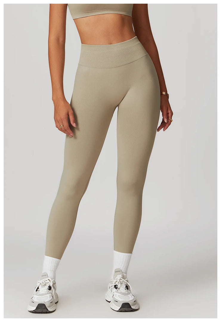 Seamless High Waist Breathable Yoga Leggings Performance