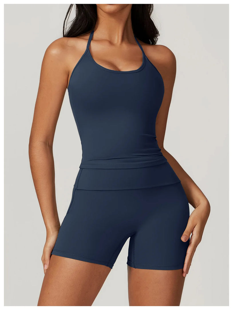 Ultra Light Weight Hanging Neck Sports Bra Breathable