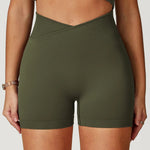 Load image into Gallery viewer, Seamless High Waist Studio Shorts Performance Luxe Elite
