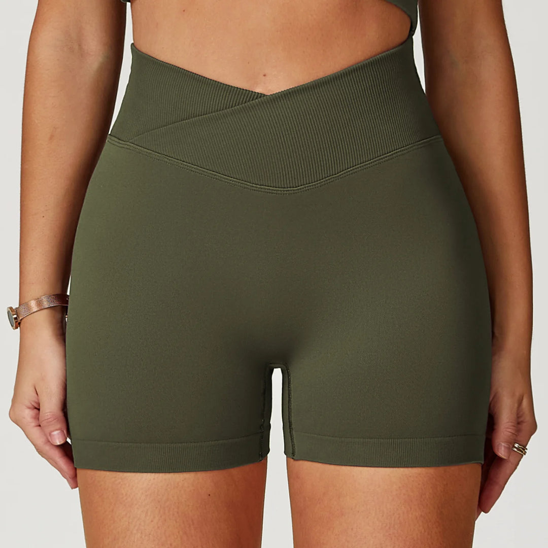 Seamless High Waist Studio Shorts Performance Luxe Elite
