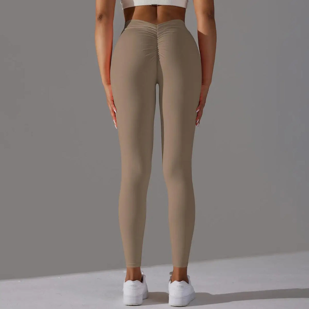 Seamless Contour High Waist Yoga Leggings Performance