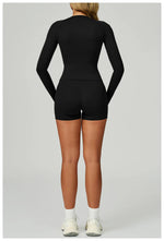 Load image into Gallery viewer, 2 Piece Contoured Breathable Yoga Ensemble Knitwear
