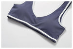 Load image into Gallery viewer, Color Block Bra Contoured Feather Weight Breathable
