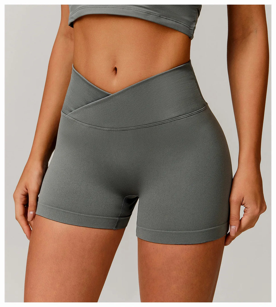 Seamless High Waist Studio Shorts Performance Luxe Elite
