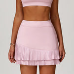 Load image into Gallery viewer, Elite Contoured Waist Pleated Tennis Skirt With Pockets
