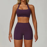 Load image into Gallery viewer, Seamless Contour 2 Piece Breathable Active Wear Set Nylon
