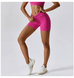 Load image into Gallery viewer, High Waist Yoga Shorts Contour Moisture Wicking Breathable
