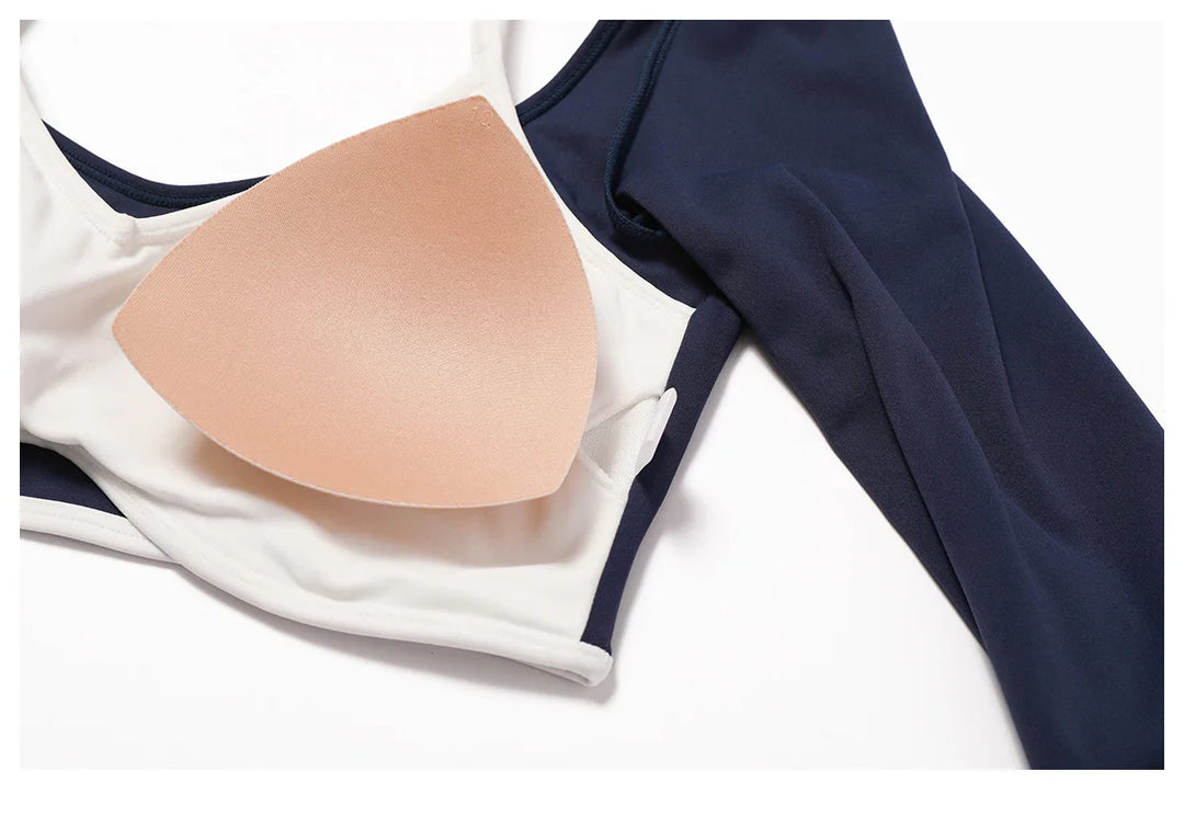 Luxurious Backless Yoga Top Breathable Contour Performance