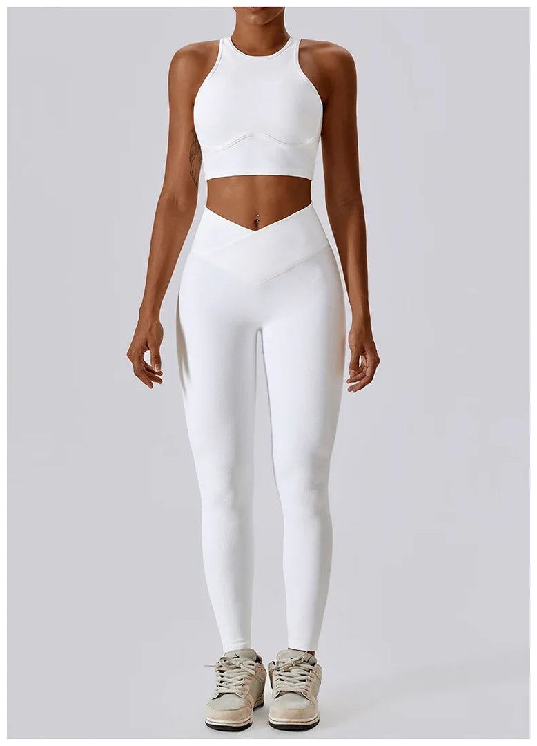 Seamless Contouring 2 Piece Yoga Set Performance Pro