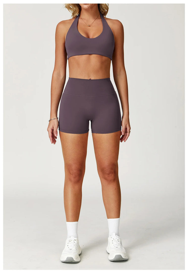 Luxuriously Seamless 2 Piece High Waist Set Contouring