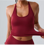 Load image into Gallery viewer, Cross Back Contour Seamless Sports Bra Performance

