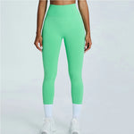 Load image into Gallery viewer, Seamless High Waist Leggings Moisture Wicking Contour
